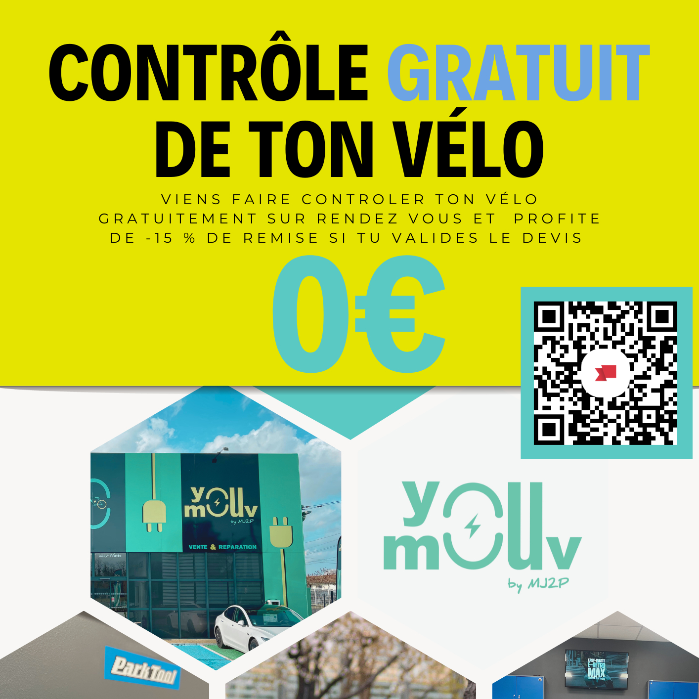 Contrôle gratuit de votre vélo