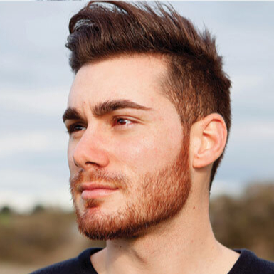 Hajvágás + Borosta igazítás Máténál