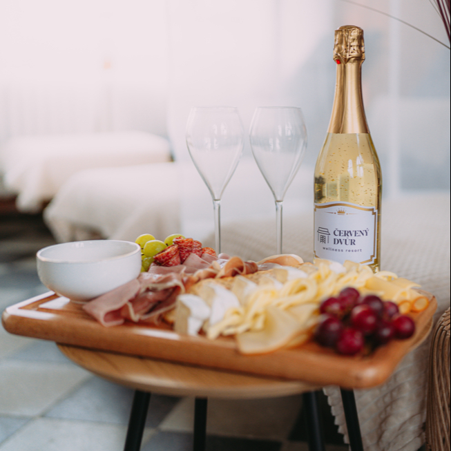 Privátní wellness - wine & tapas experience