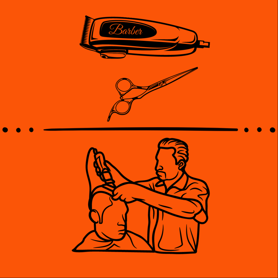 Tapa na Barba e Corta Logo.