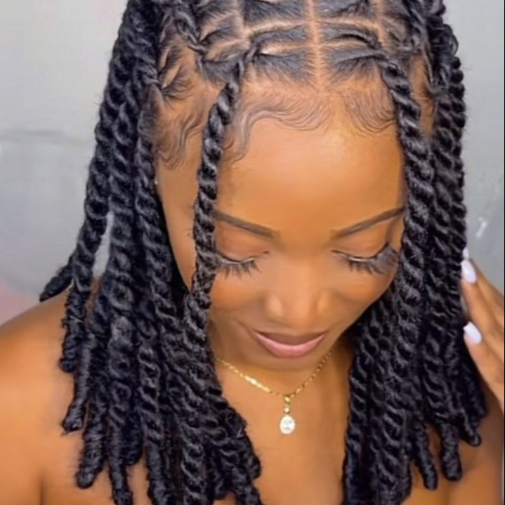 Invisibles locks épaules