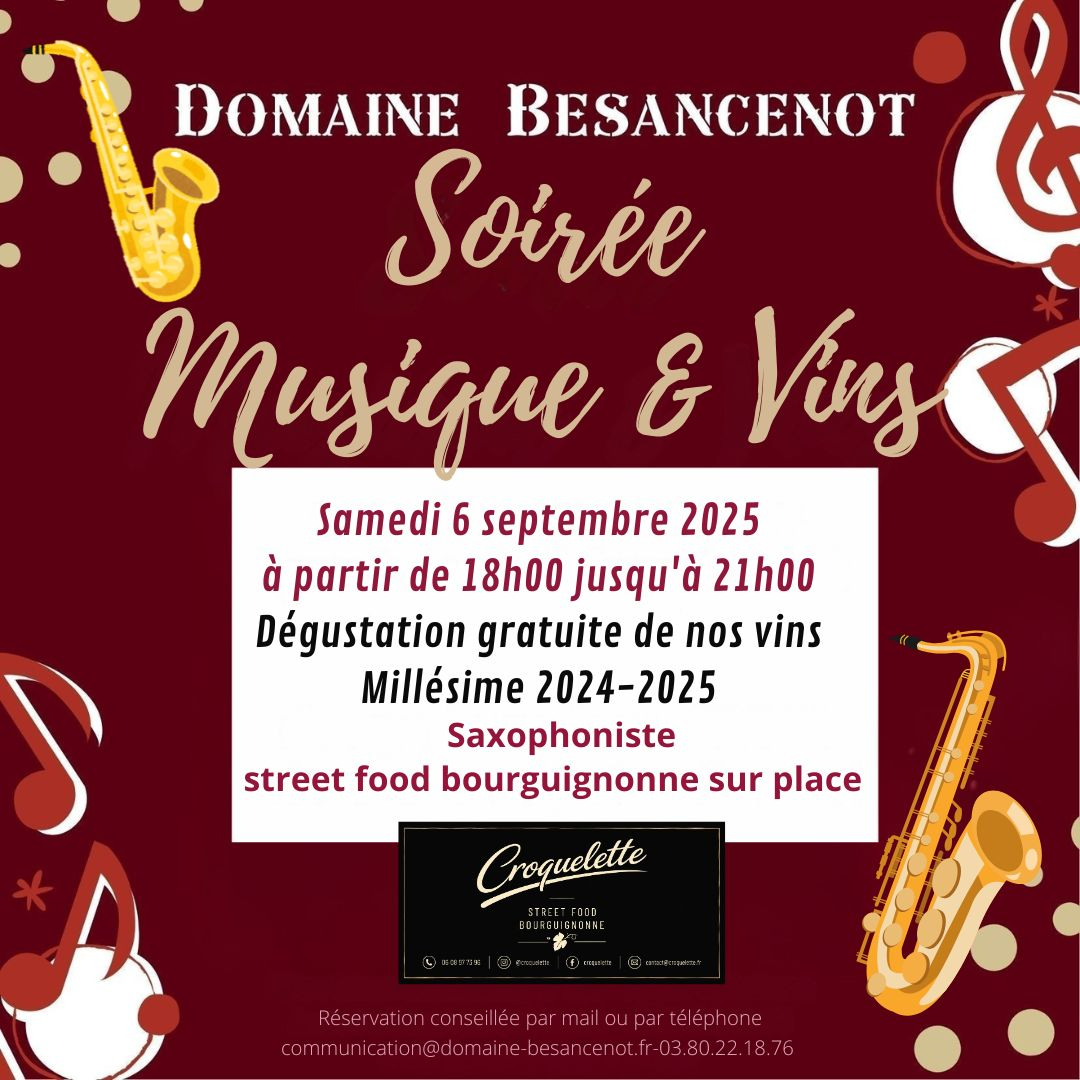 soirée gratuite musique et vins