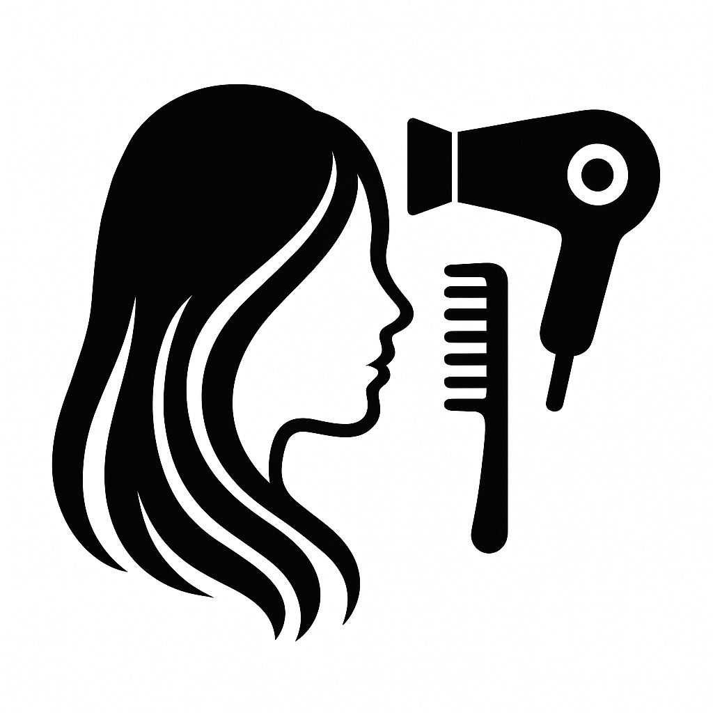 Foukaná - dlouhé vlasy