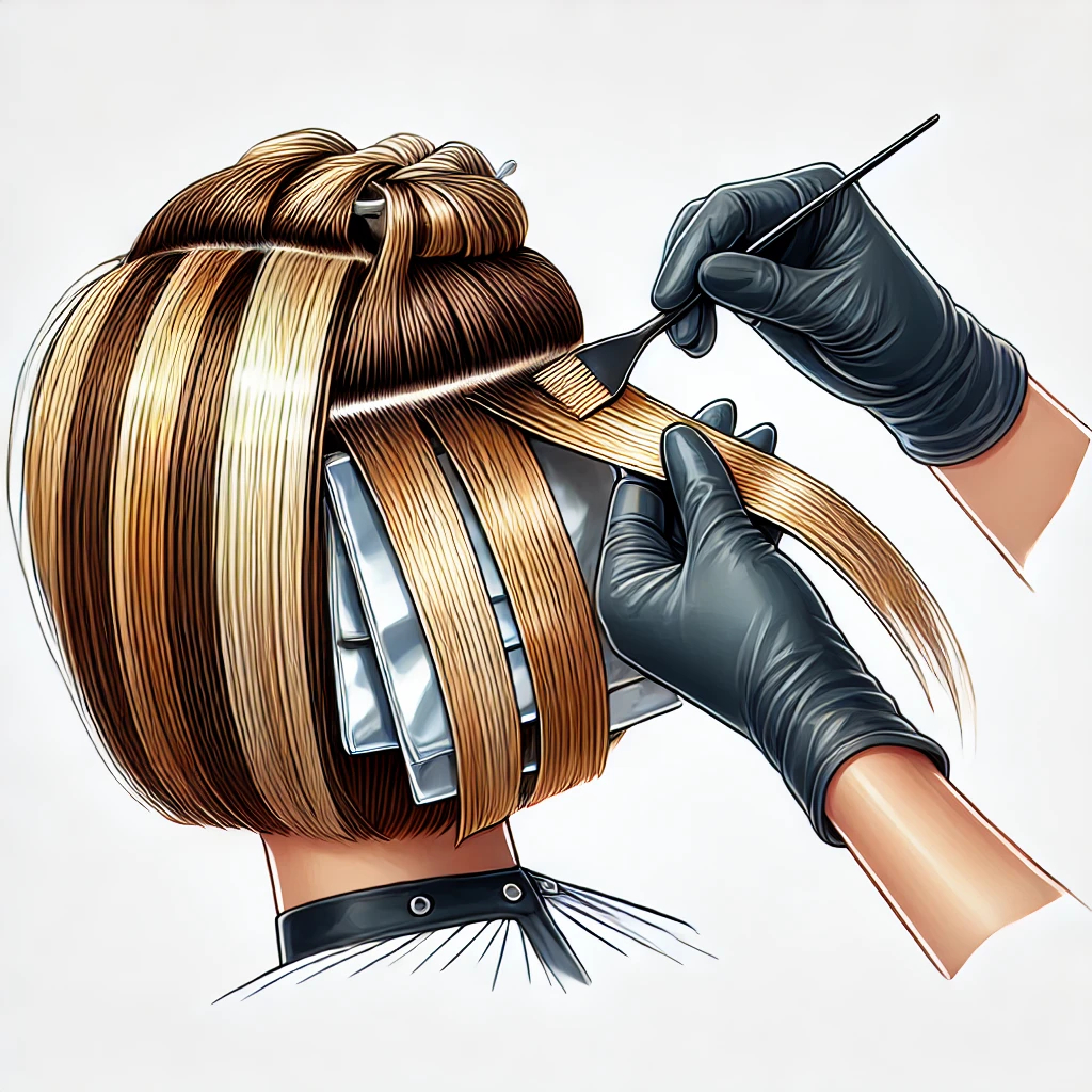 Melíry (polodlouhé) / Hair highlights (semi-long)