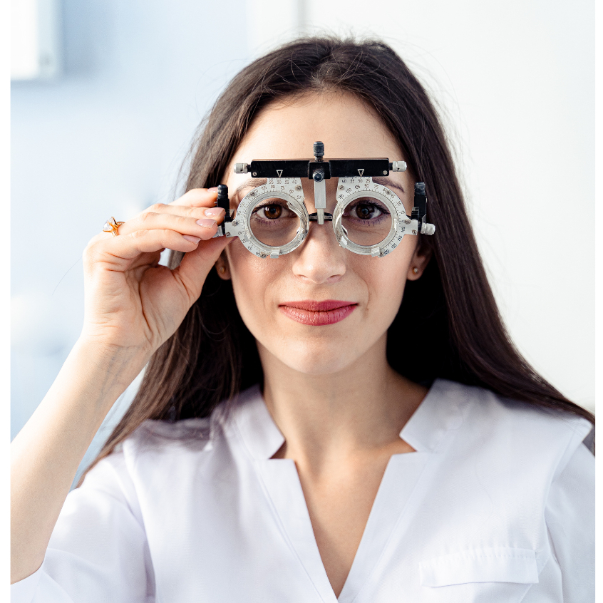 Kontrola očí - pro nositele kontaktních čoček