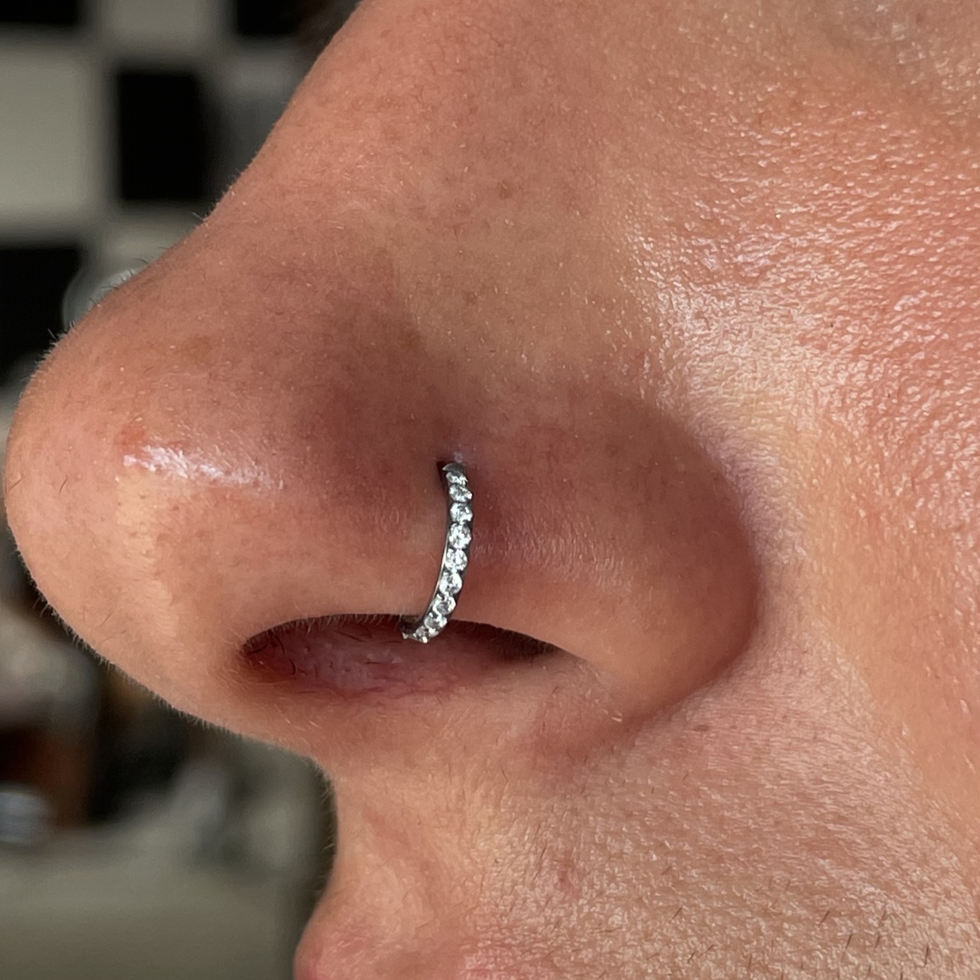 Nuovo piercing naso