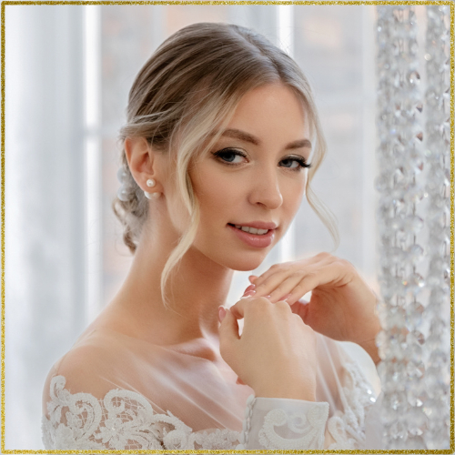 Brudoppsett og make up