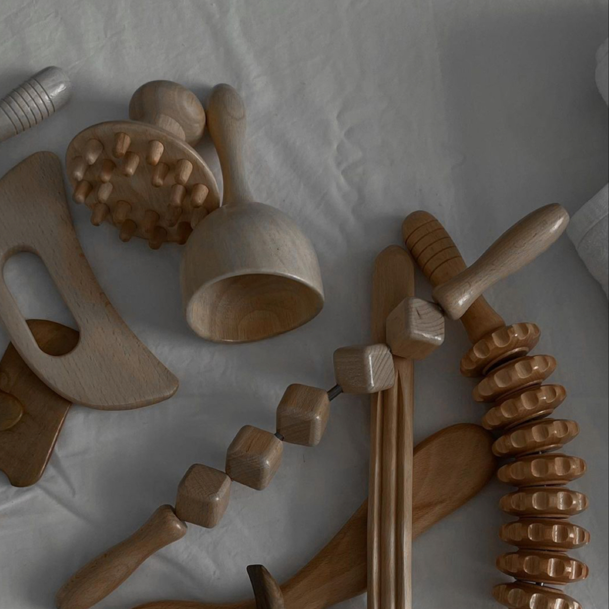 Maderoterapie 30 min + masáž zad 30 min