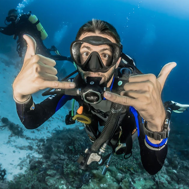 evento n. 6: prova subacquea in piscina con bombole