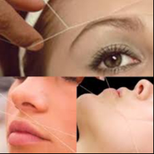 Depilación hilo facial completo