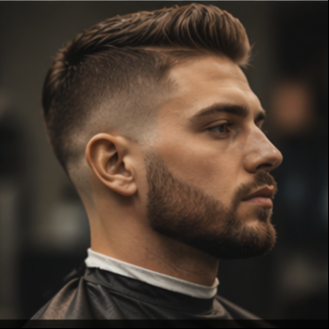 Hajvágás + szakálligazítás / Haircut + Beard trim