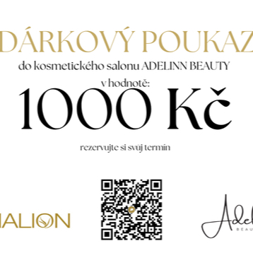 Dárkový poukaz 1000 kč