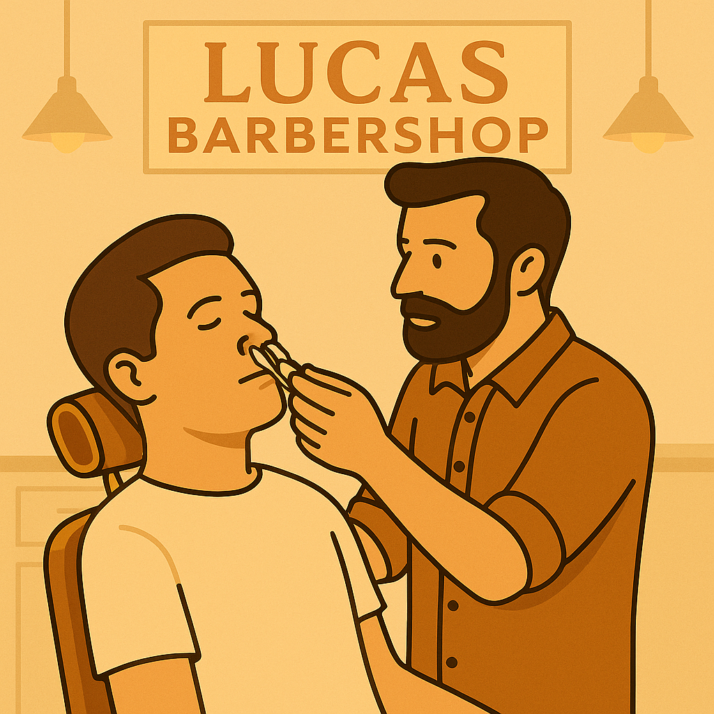 Depilace chloupků z nosu a uší