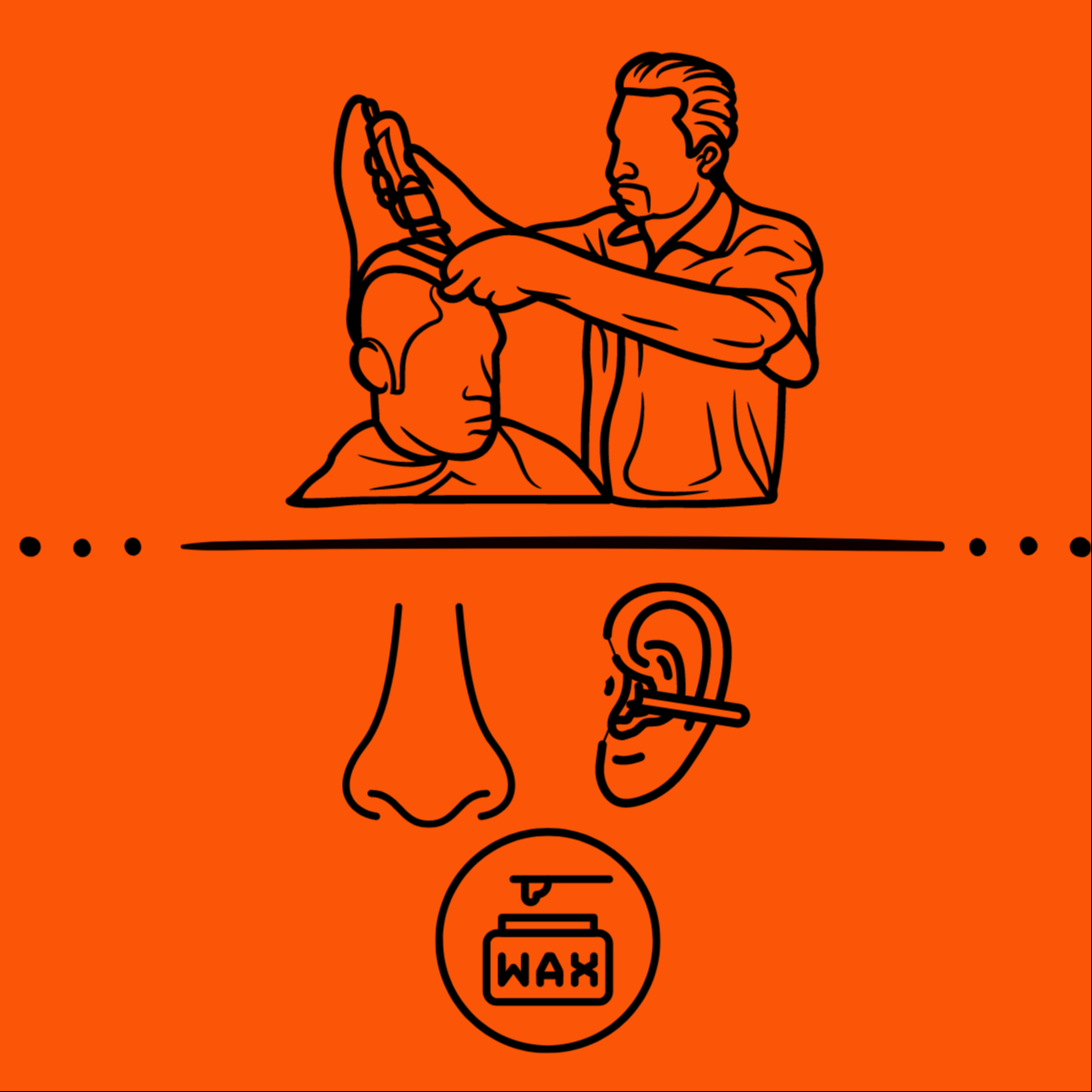 Corta Logo e Depilação ouvido / nariz.