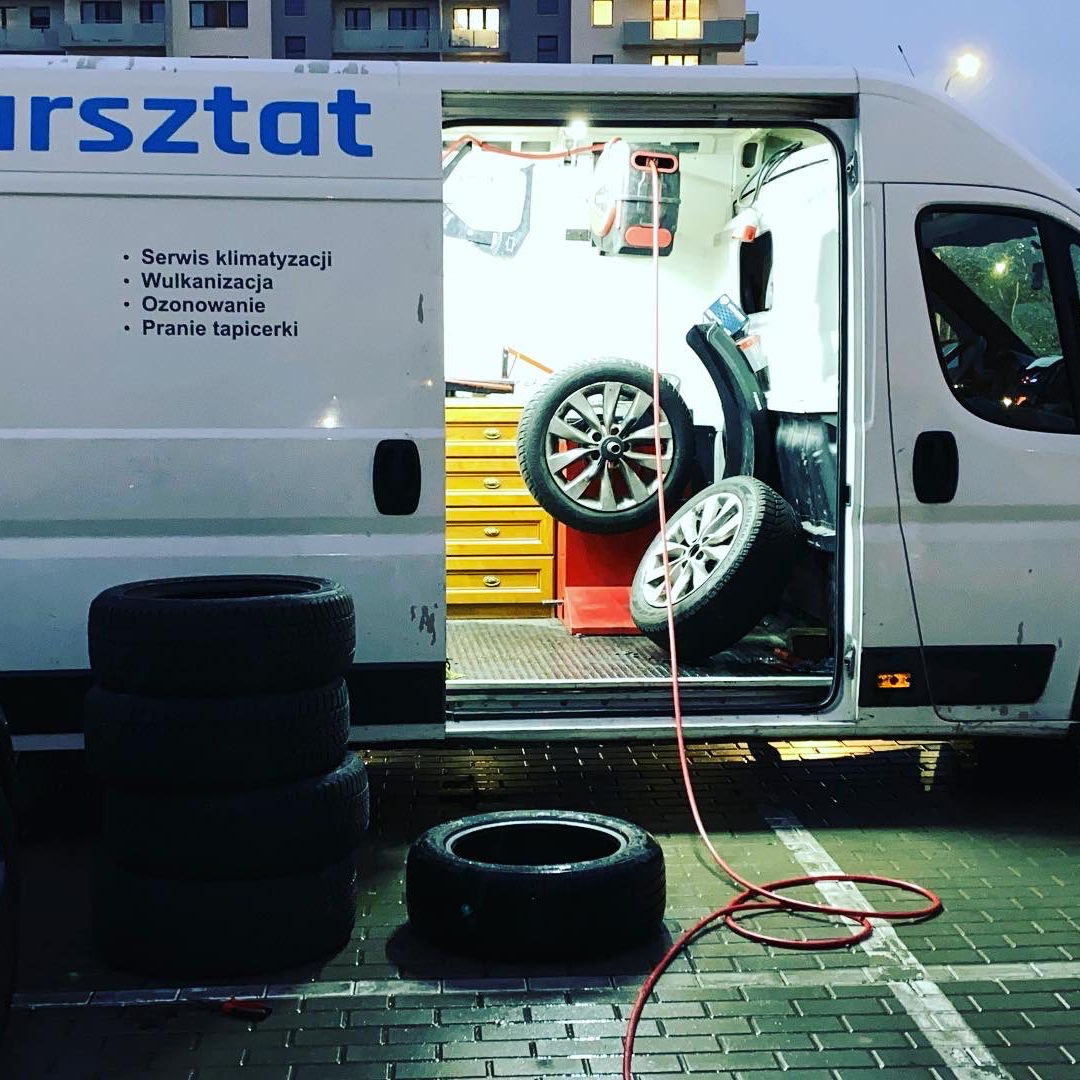 Wyważenie 4 kół z dojazdem do klienta