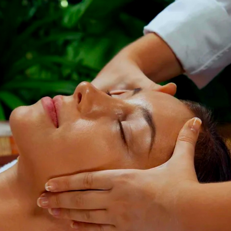 Gesicht + Kopfmassage