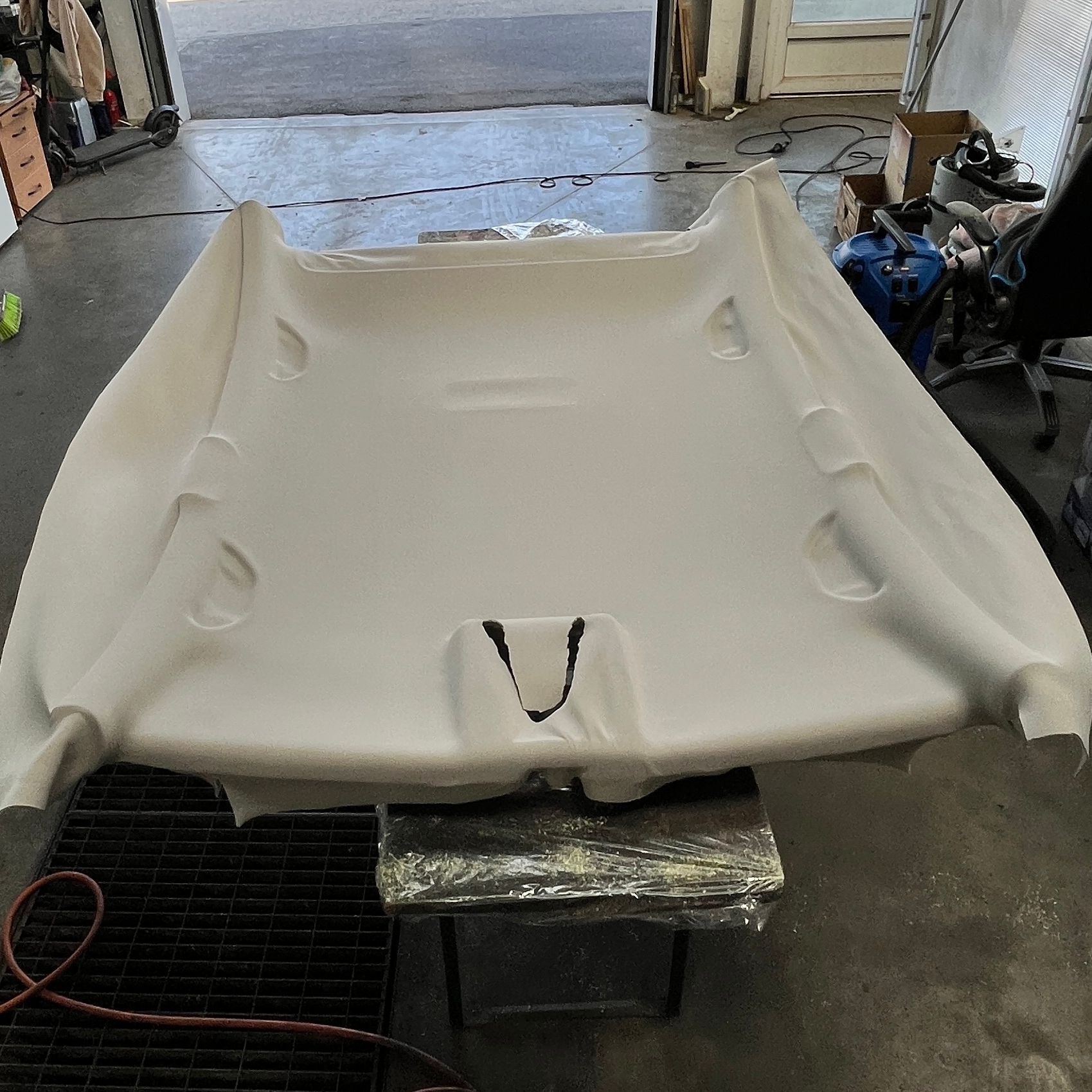 Új tetőkárpit (kiszerelve érkezve)