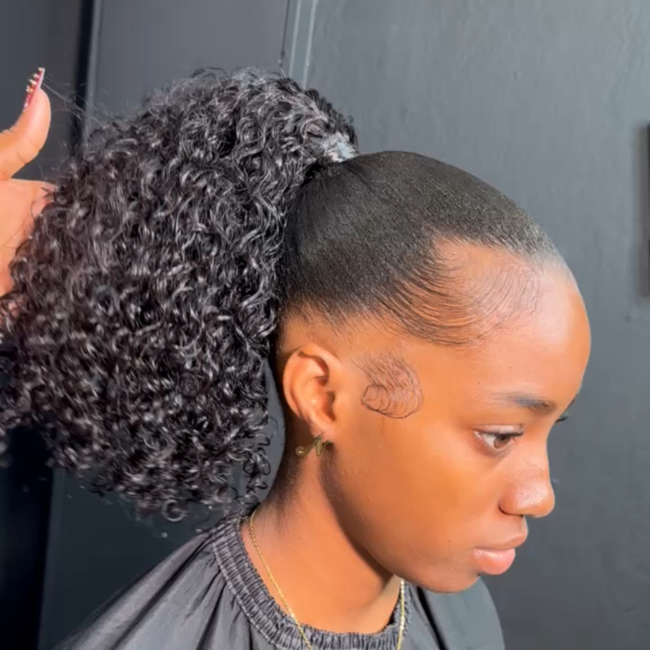 PONYTAIL : Sleek bun ( bottes tissages "MRLD")