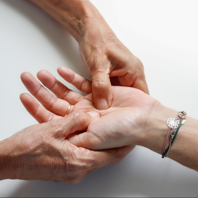 Réflexologie palmaire