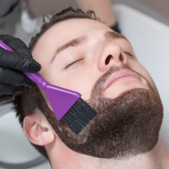 Szakáll igazítás + Szakáll festés