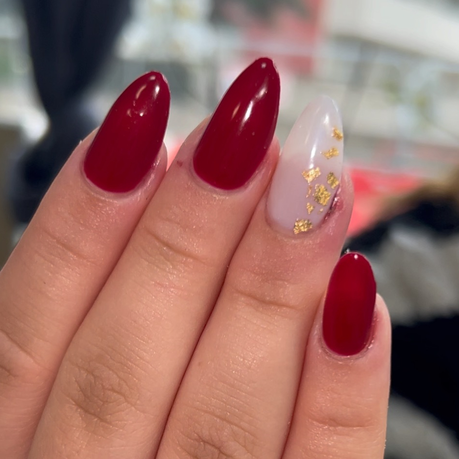 REMPLISSAGE GEL AVEC NAIL ART NIVEAU 1