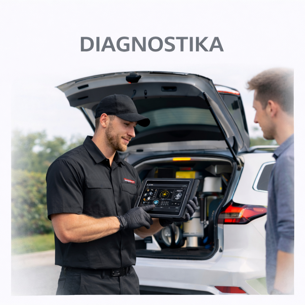 Diagnostika vozu u vás (OBD)