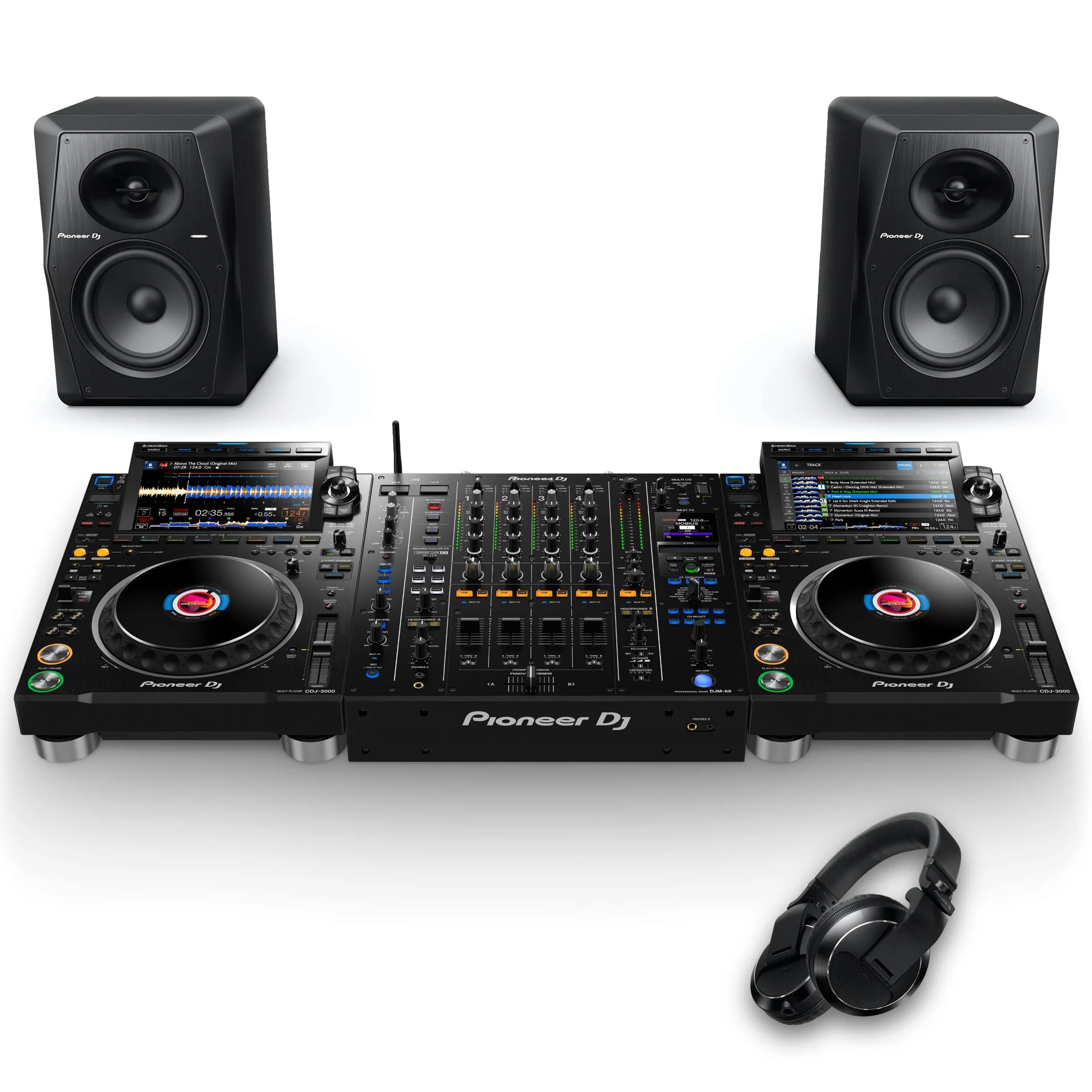 Reservar la cabina para ir a grabar con CDJ 3000 + DJM 900 nxs2