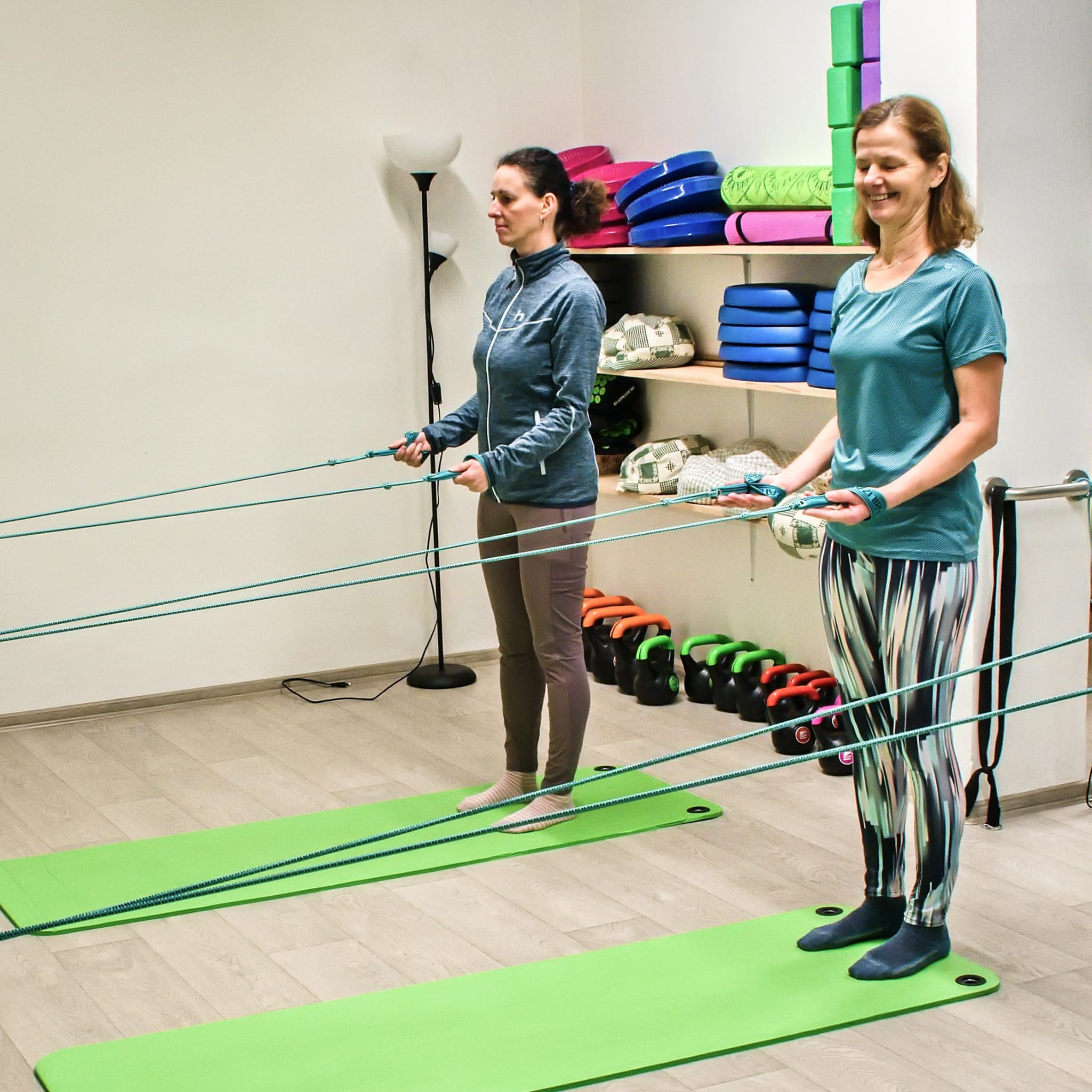 Individuální cvičení SPIRÁLNÍ STABILIZACE PÁTEŘE