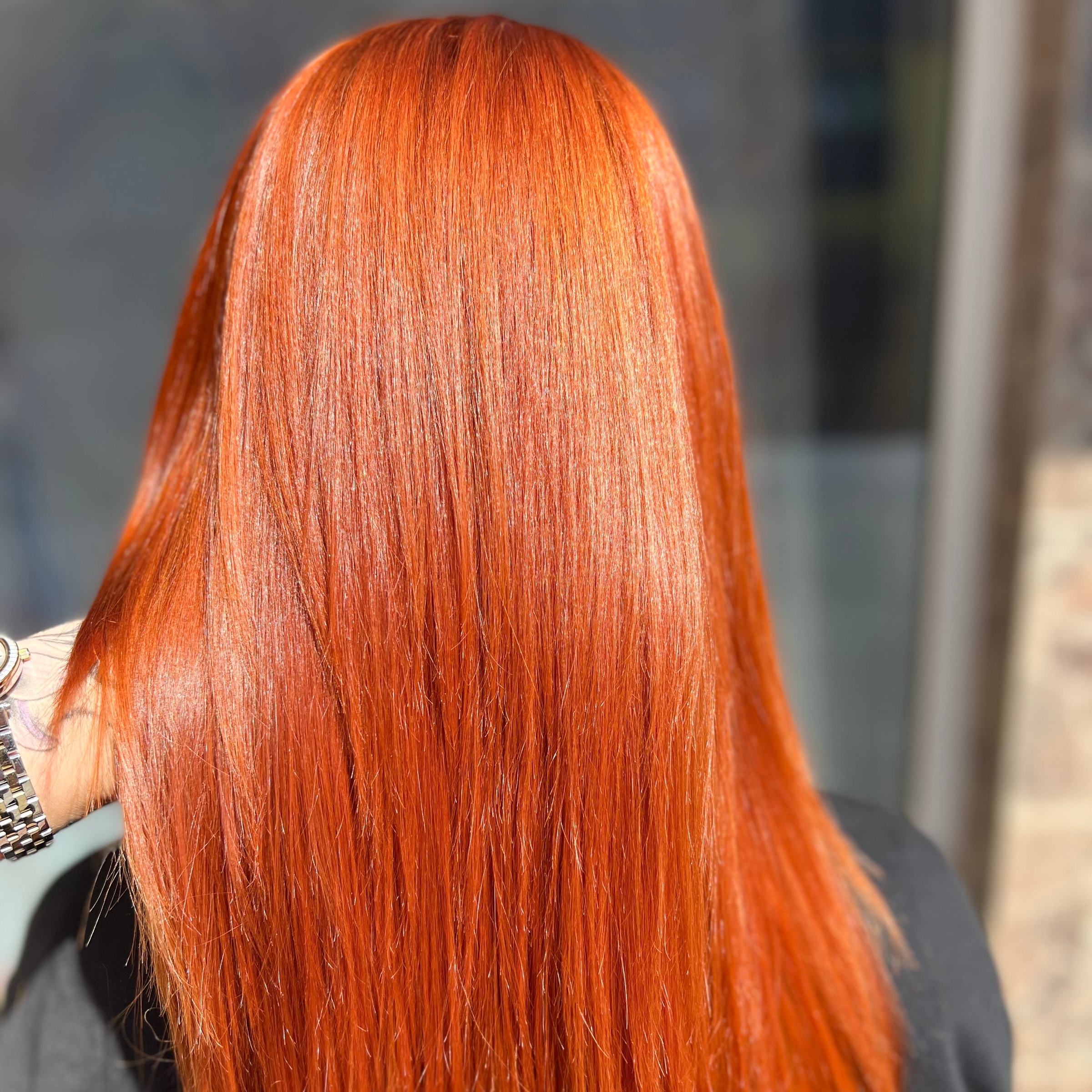 Barvení + dámský střih, foukaná