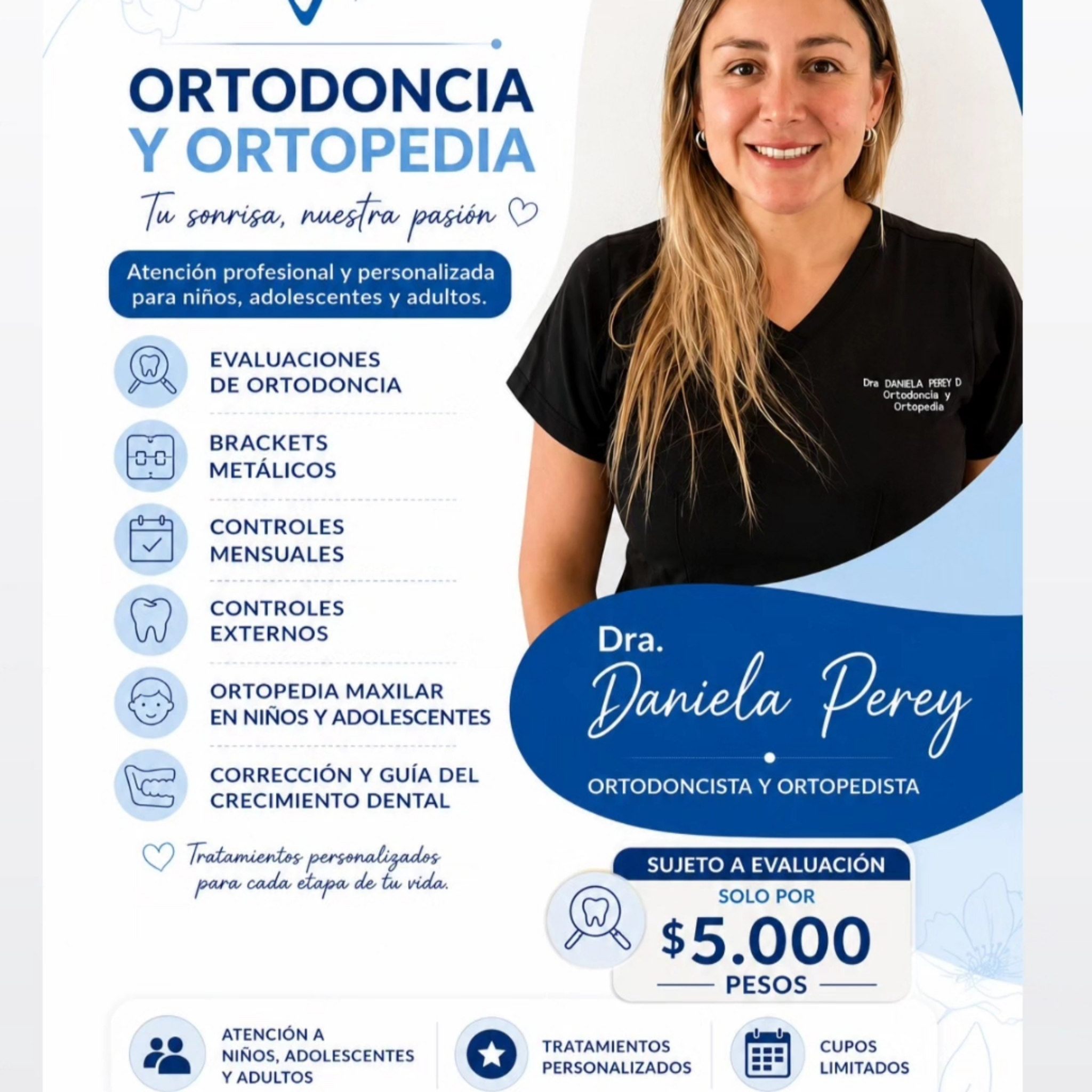 Evaluación para Ortodoncia