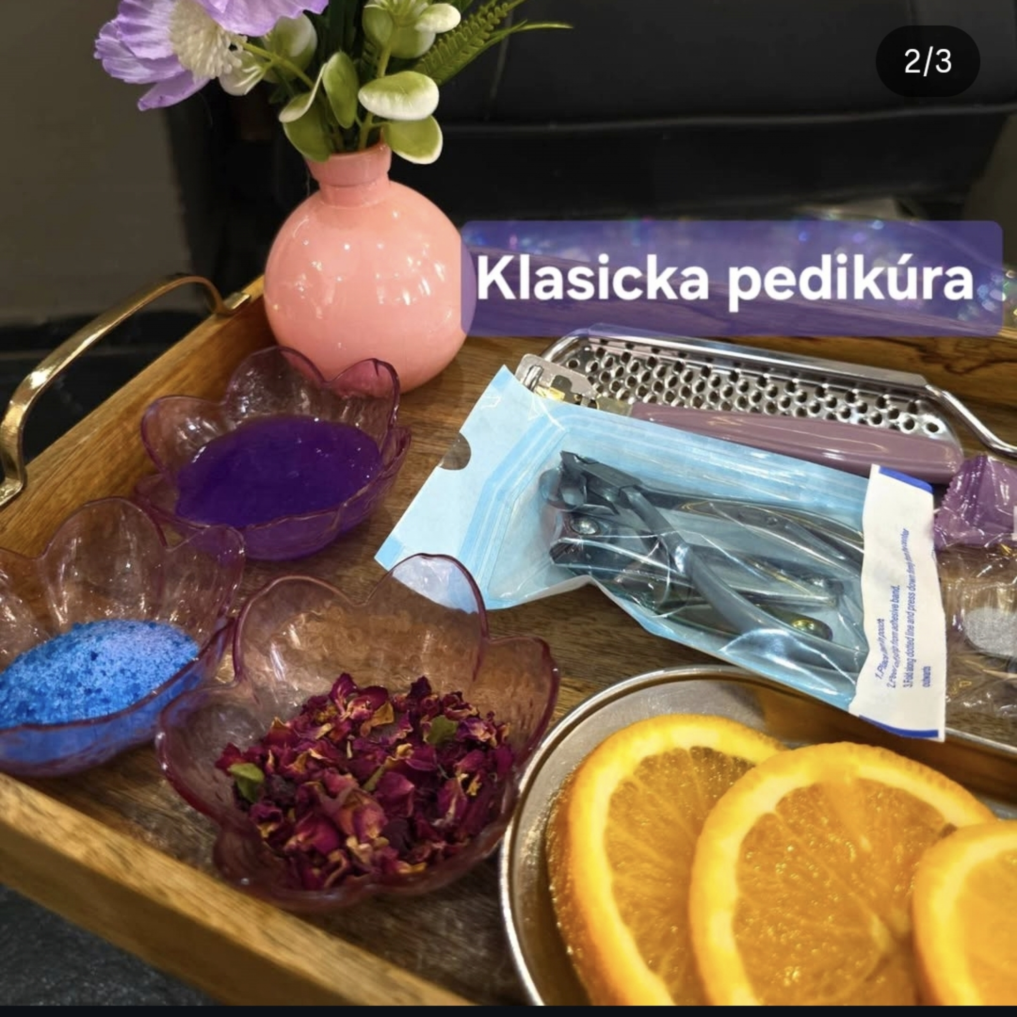 Klasická pedikúra