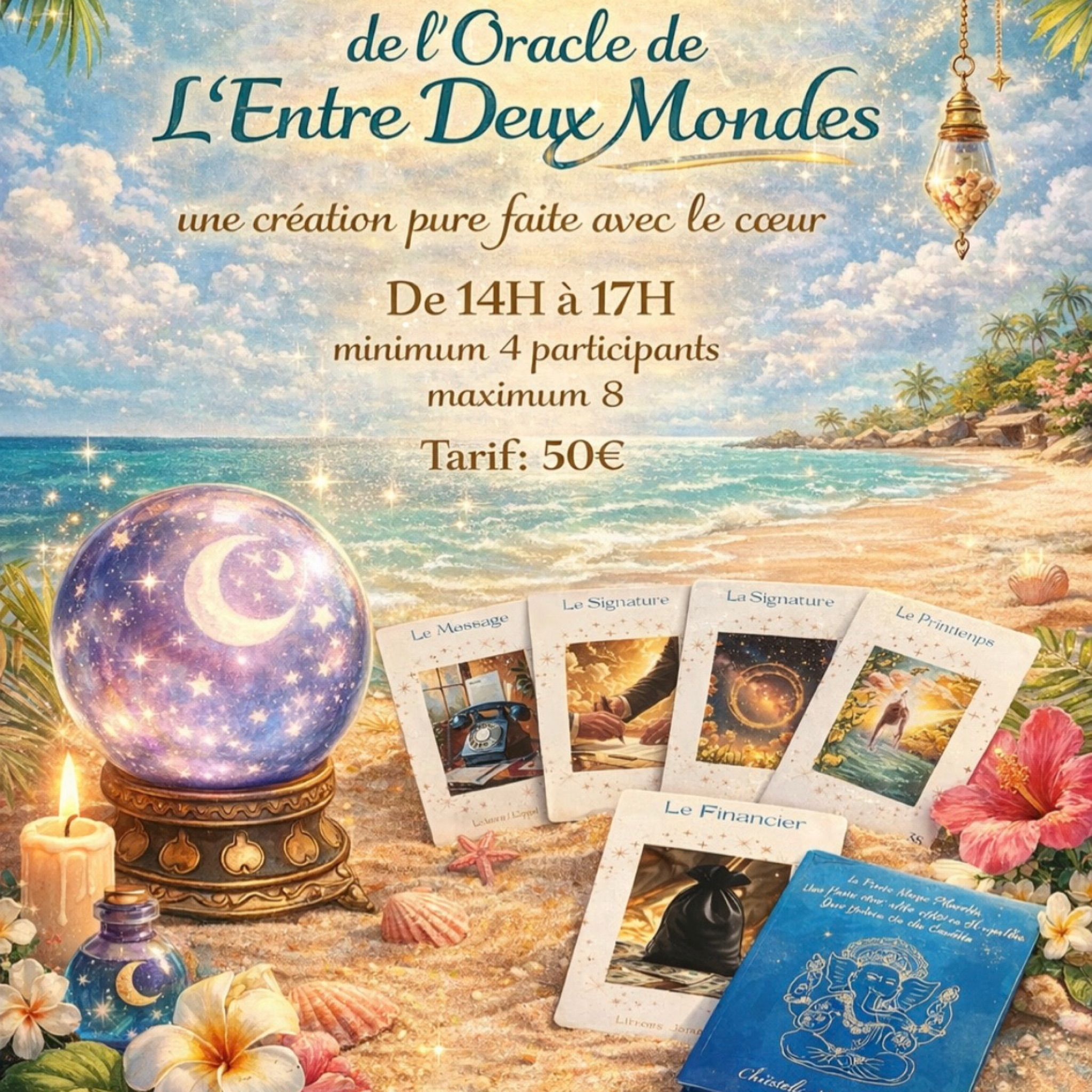 Samedi 6 Juin Atelier Cartomancie de l’Entre Deux Mondes