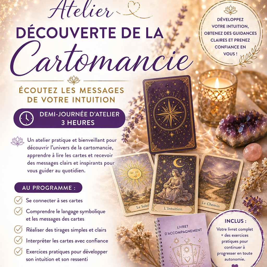 Atelier cartomancie journée