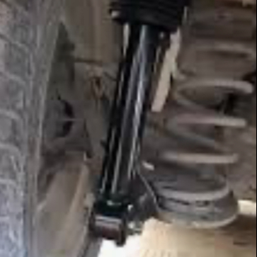 Cambio de amortiguadores traseros.