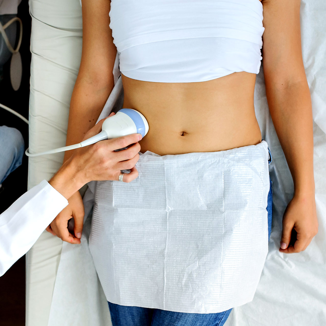 Eco addome superiore o inferiore