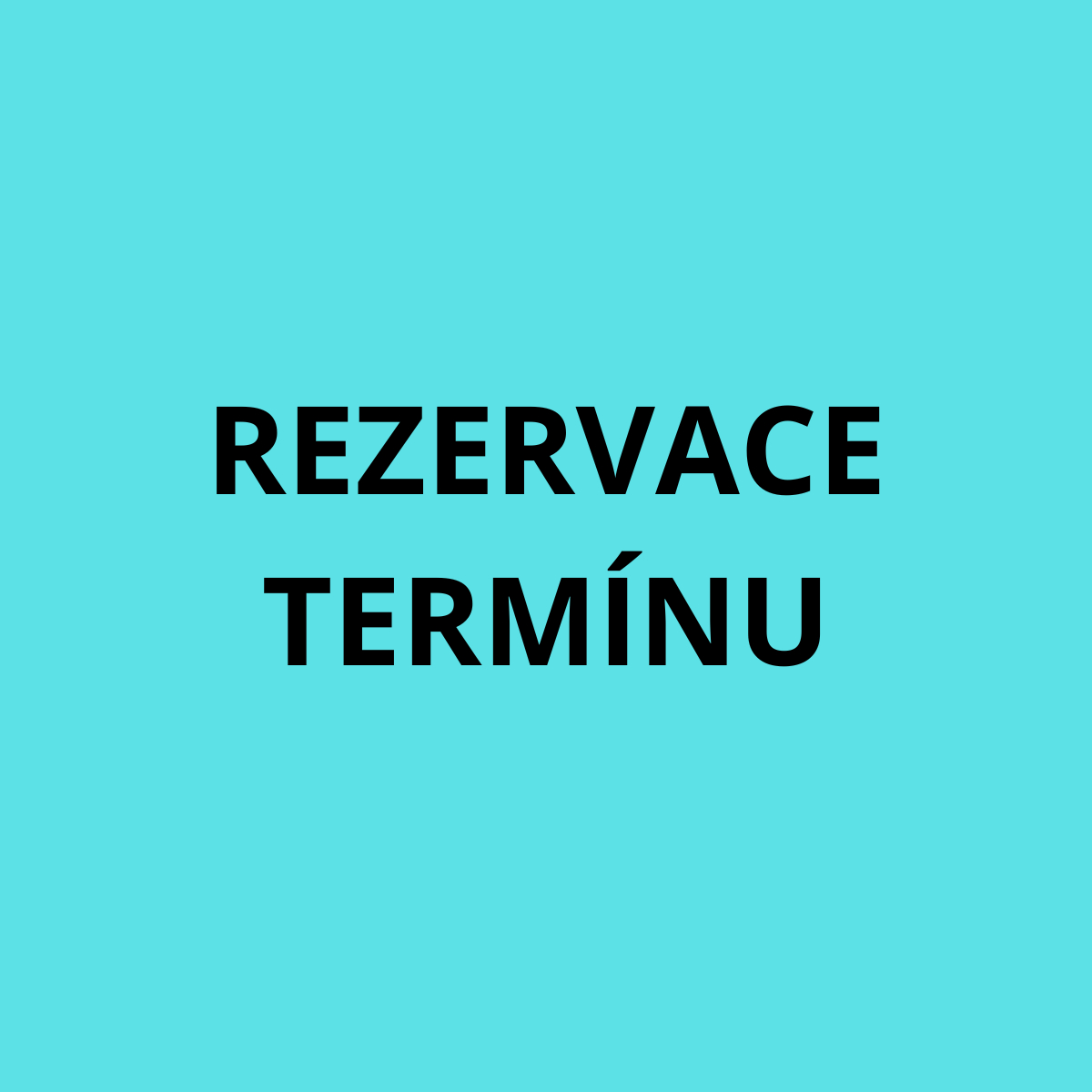 Rezervace termínu
