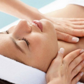 Masáž obličeje a dekoltu/Массаж лица, декольте