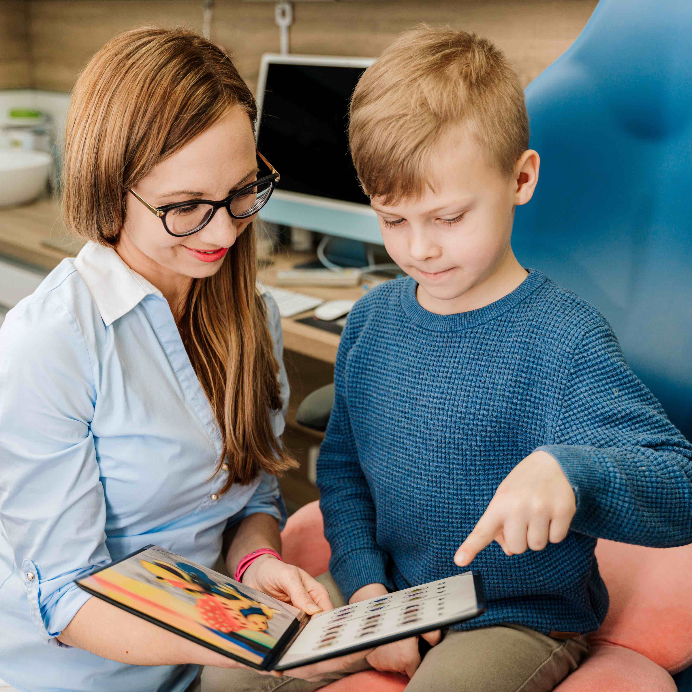 Kontrola zraku dieťaťa