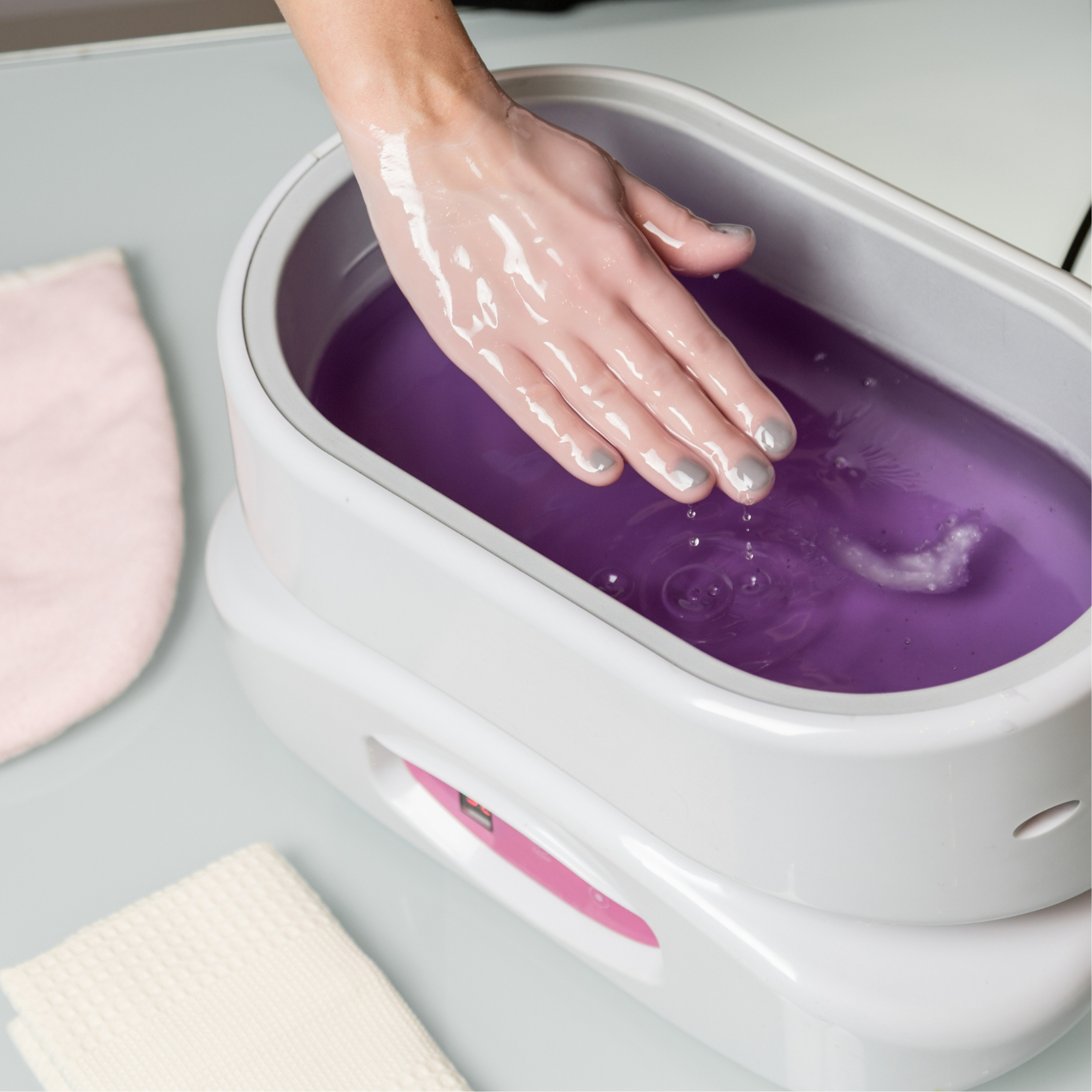 Parafínový zábal - rukou