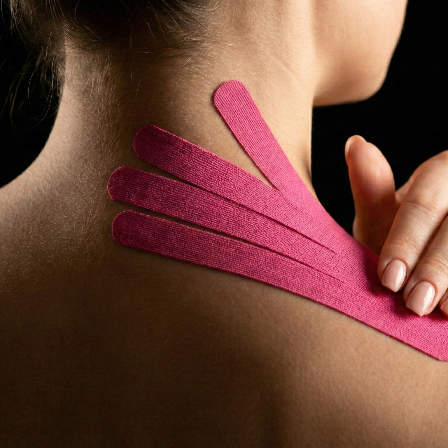 Lymfotaping problematické oblasti