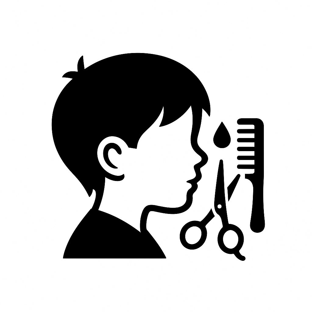 Dětský střih (do 10 let) - krátké vlasy