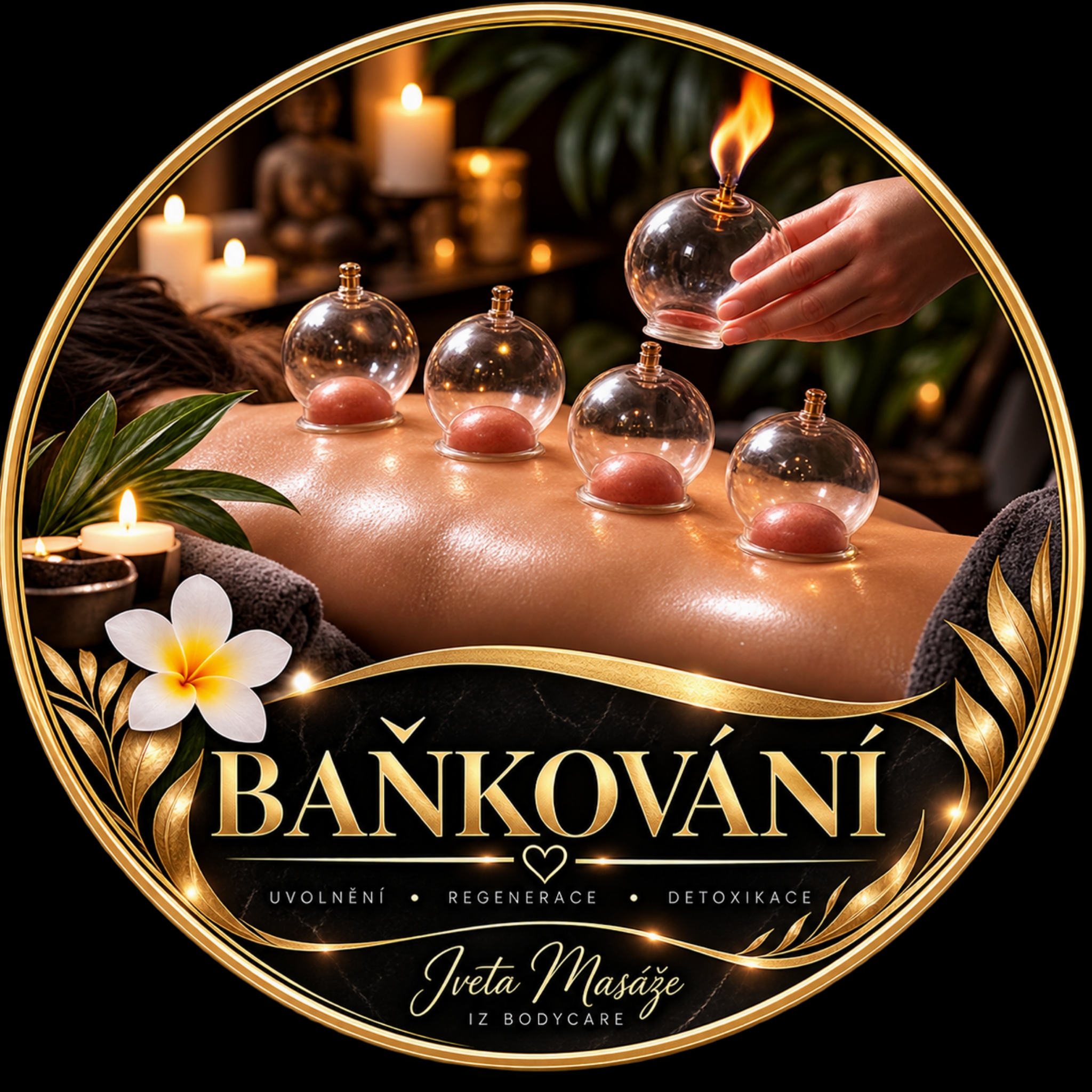 Sportovní masáž + Baňkování