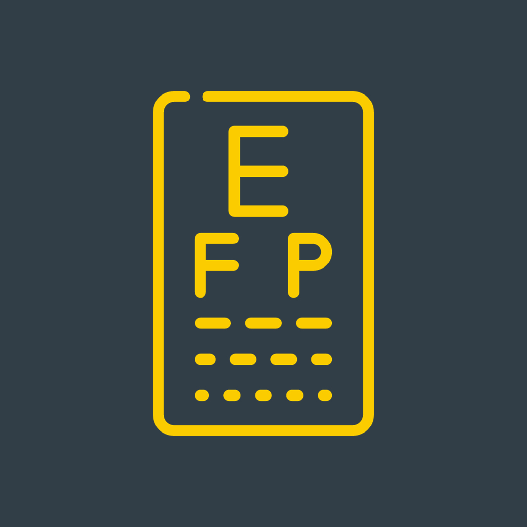 Examen visual adultos