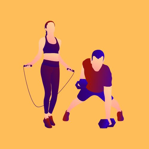 Tréninková hodina ve dvojici