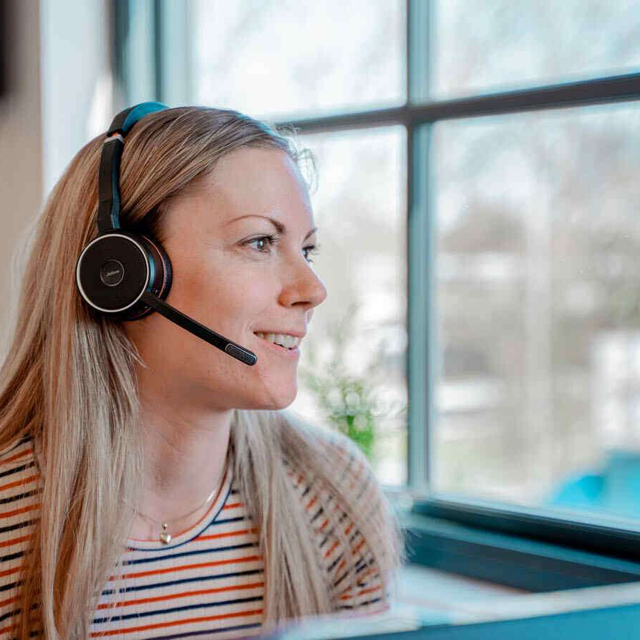 Tal med en parkeringsrådgiver