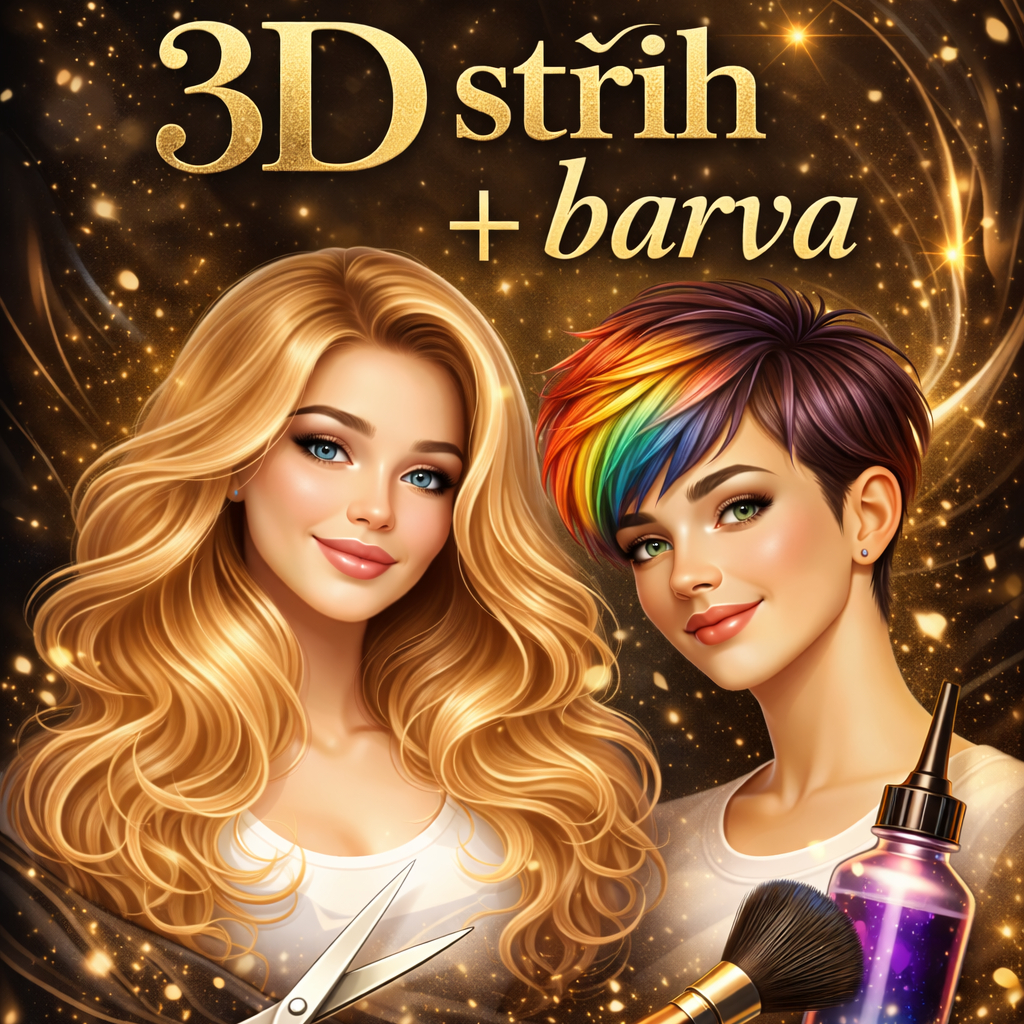 3D střih + barva