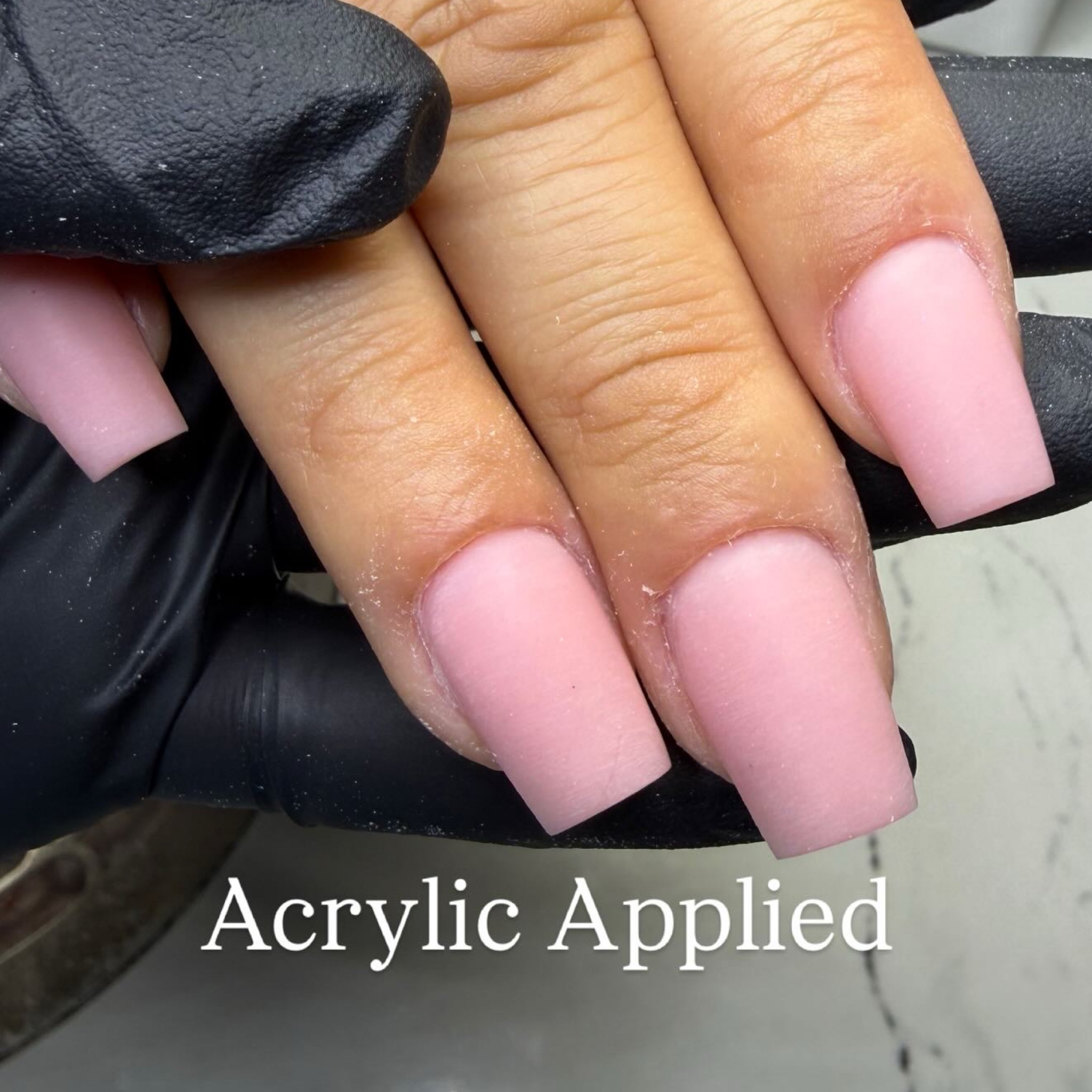 Acryl nagels Nude/Rose/Peach/Pink Ombre - Nieuwe set
