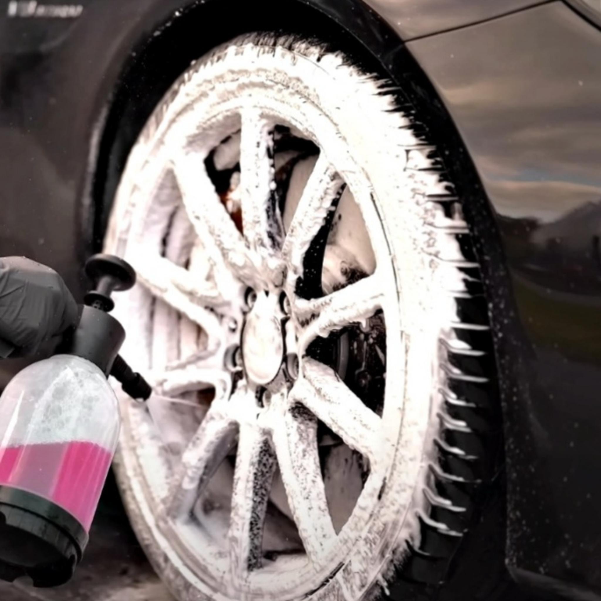 Čištění kol, disků a pneumatik