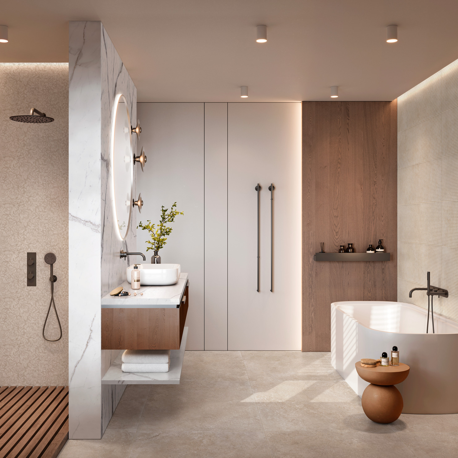 Progettazione e rifacimento completo del bagno