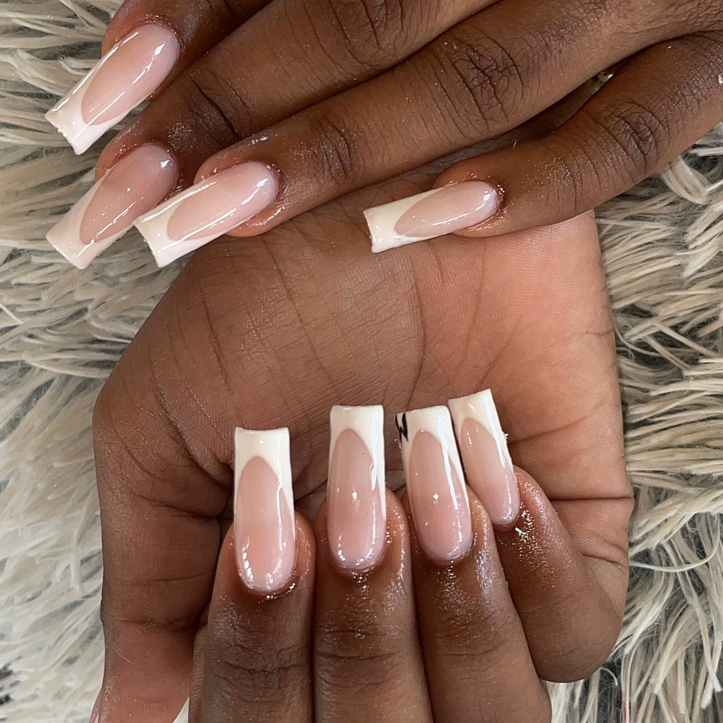 Manicure French longue